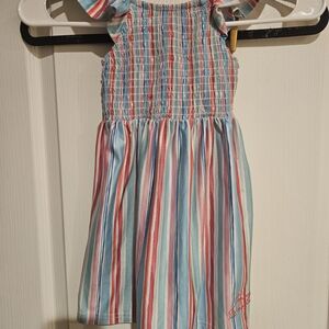 Tommy Bahama Kids Dress with Blue and Red Stripes
